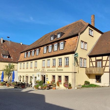 Hotel Schwarzes Lamm Rothenburg ob der Tauber Exterior foto