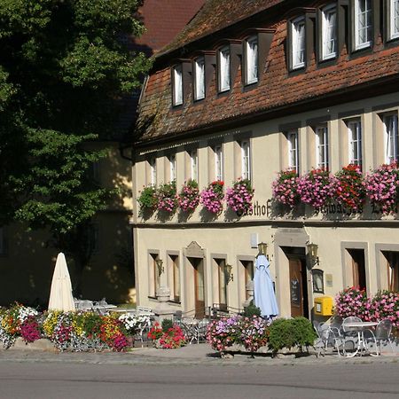 Hotel Schwarzes Lamm Rothenburg ob der Tauber Exterior foto